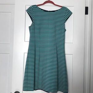Lilly Pulitzer Cap Sleeve Stripe Dress Large